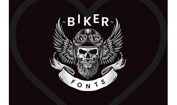 30 Best Biker Fonts (Motorcycle Fonts)